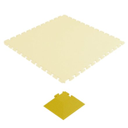 Unicarat Industrial PVC Sarokelem - Sárga