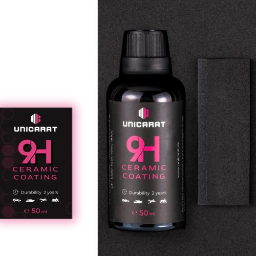Unicarat 9H Ceramic Coating - Kerámia bevonat - 3év