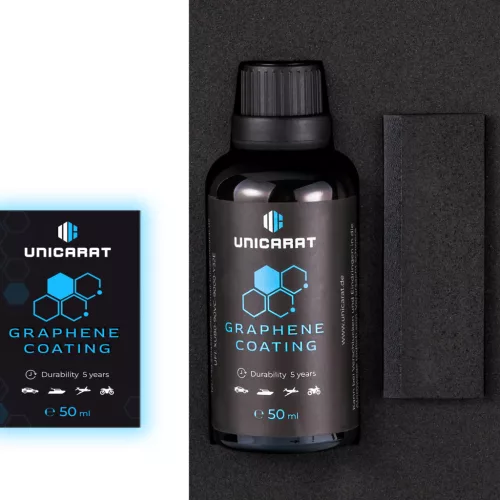 Unicarat Graphene Coating - Extra kemény grafén bevonat 10H - 5év