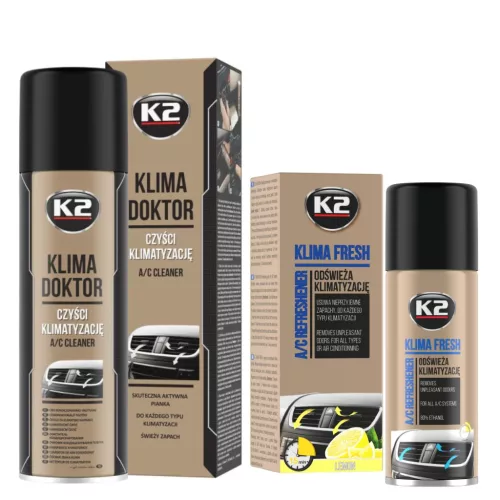 K2 Klímatisztító csomag - Citrom illattal
