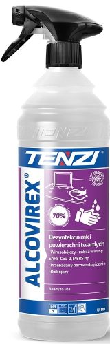 Tenzi Alcovirex 1L - Kézfertőtlenítő és felületfertőtlenítő (Virucid)