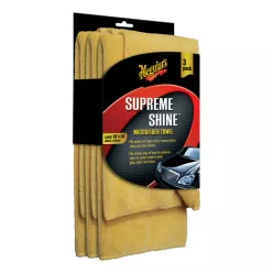 Meguiar's Supreme Shine Microfibre Towel (3db/csomag)