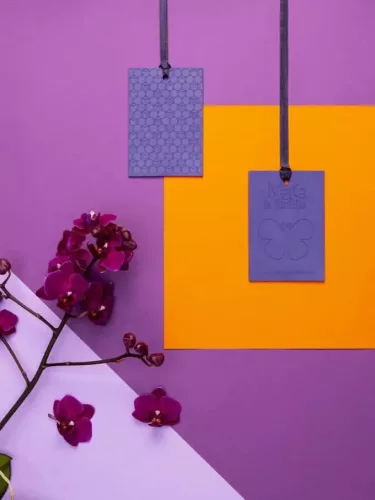 Marta La Farfalla illatosító lapka - Black Orchid (Fekete Orchidea / Fra-Ber illat)