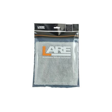 Lare Grey 40x40 - Szegélymentes mikroszálas kendő